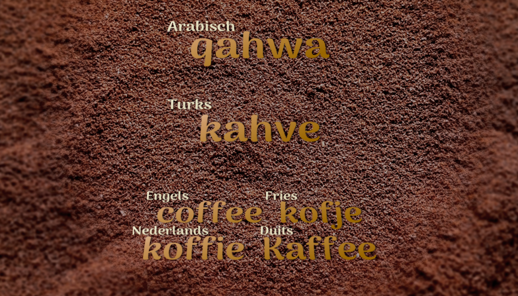 The origin of the word coffee in four West Germanic languages