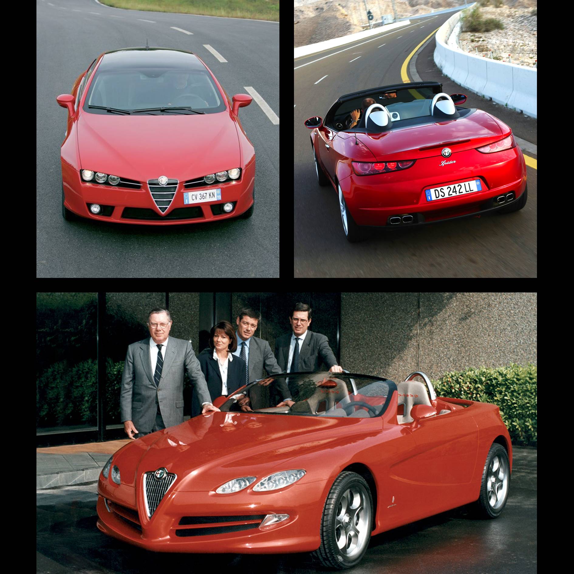 Alfa Romeo Brera & Spider and Pininfarina Alfa Romeo Dardo
