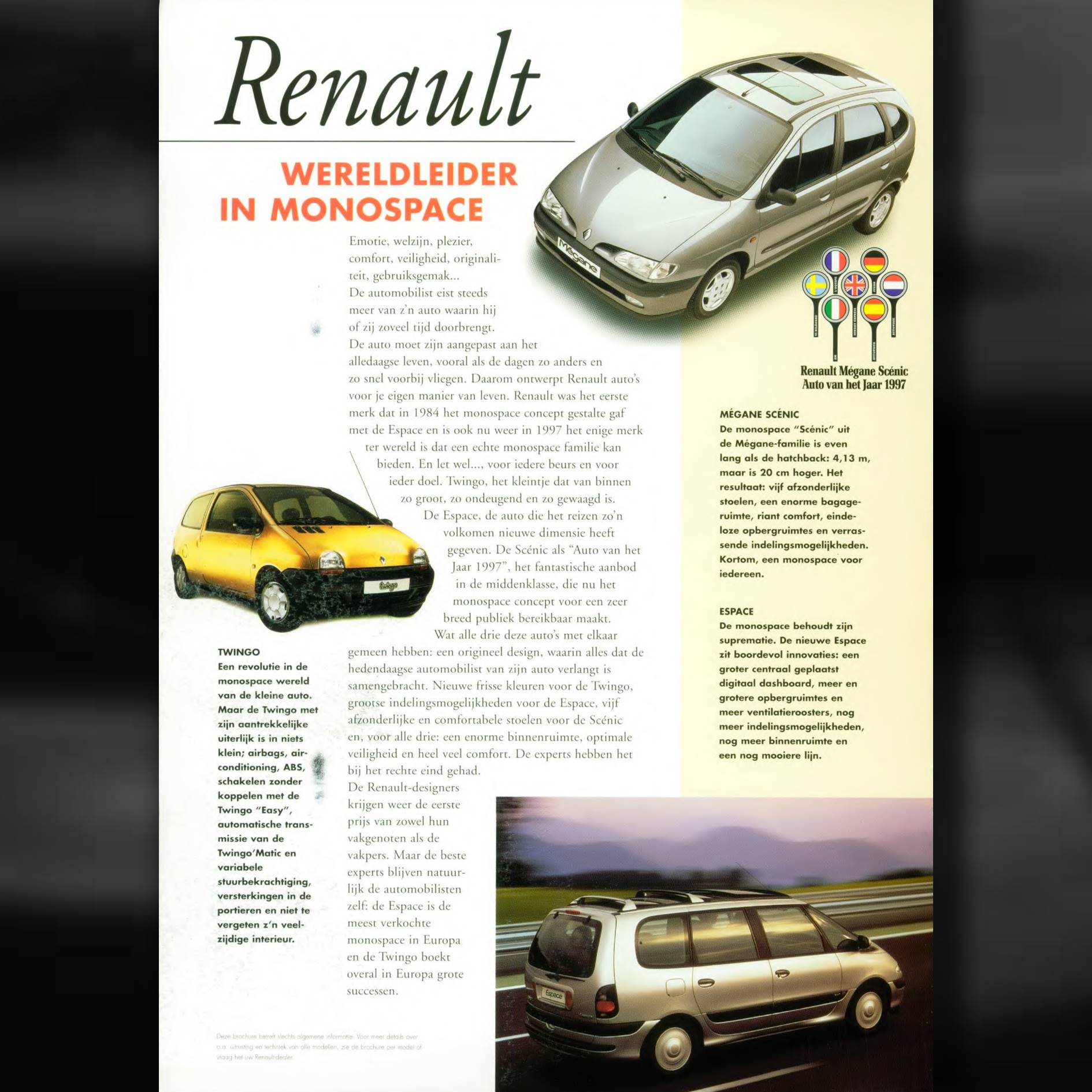 Advertorial Renault monospace