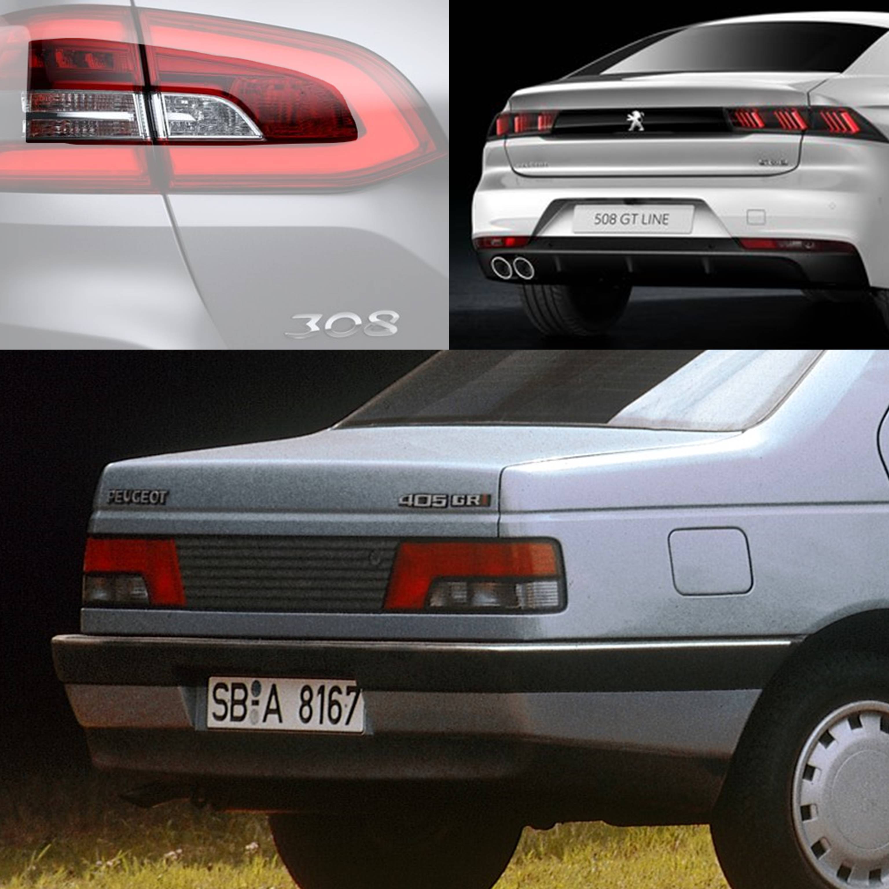 Peugeot 405, 308 SW, 508