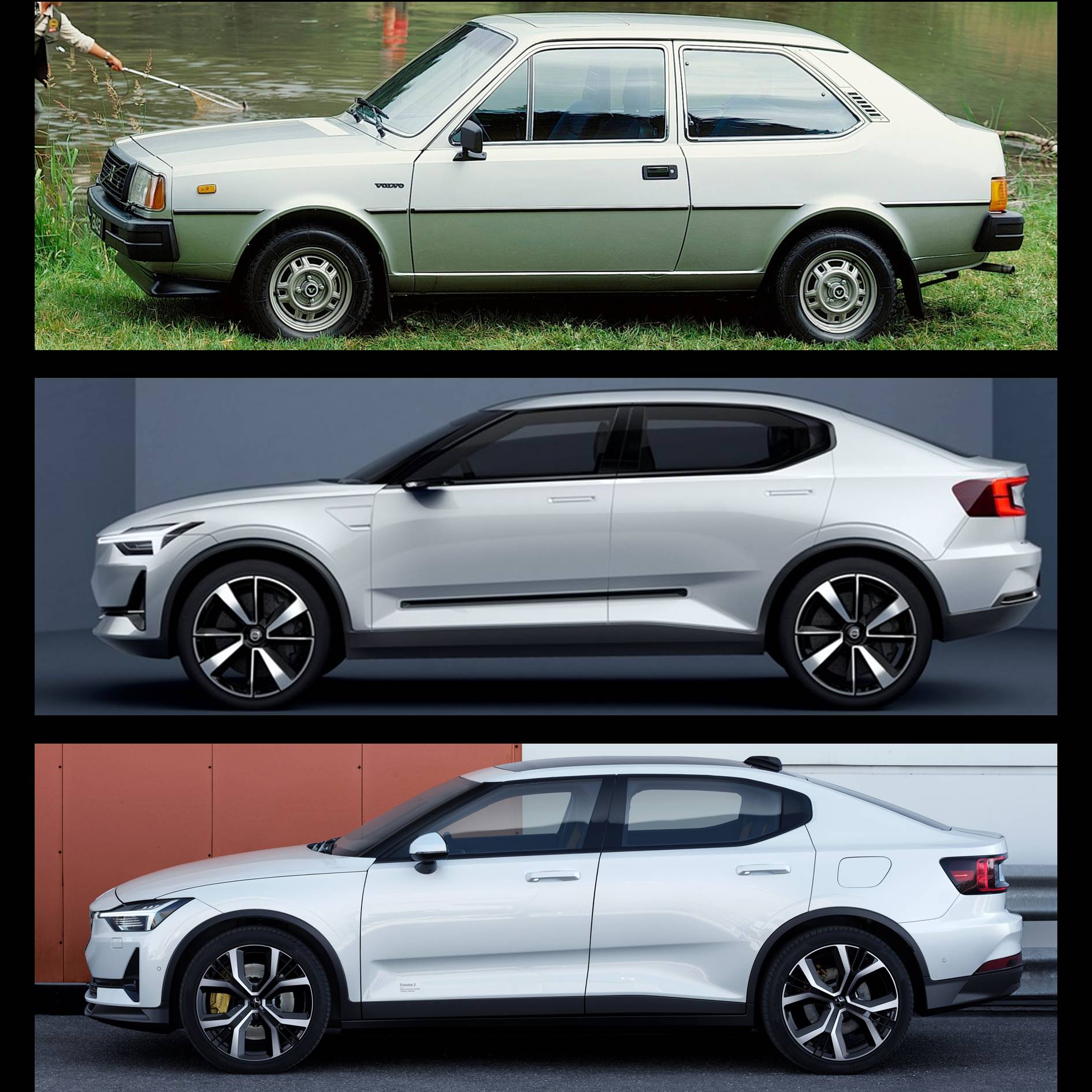 De Volvo 345, Volvo 40.2 and Polestar 2