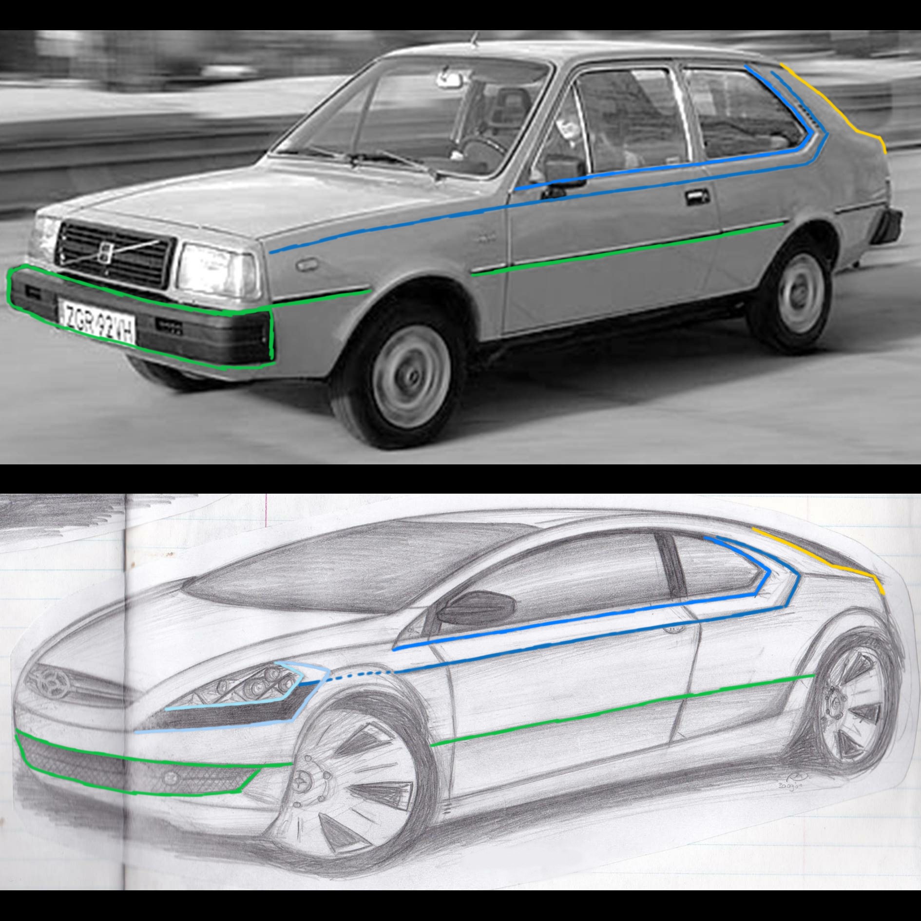 De P900/343 as inspiration