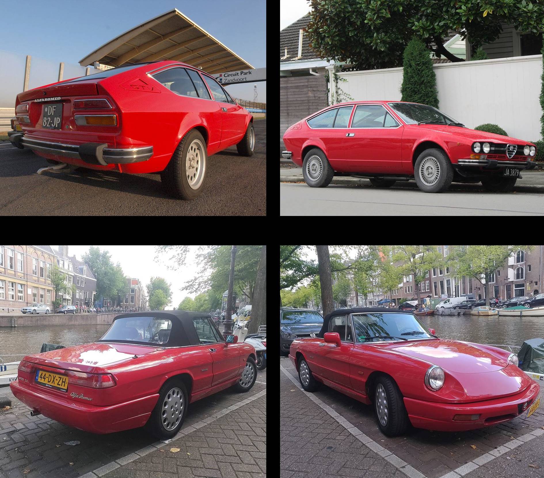 Alfa Romeo Alfetta GTV and Spider 'Type 4'